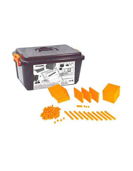 ML95050,Joc educativ Baza 10 Set 121 piese la cutie Miniland ML95050,Joc educativ Baza 10 Set 121 piese la cutie Miniland