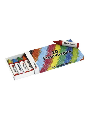 E061155,Set 10 mini creioane cerate - Heutink