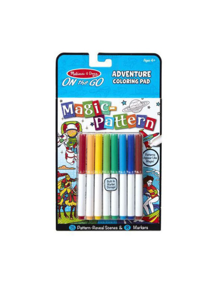 MD30310,Carnet de colorat Modele magice Aventuri