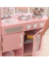 KK53347,Bucatarie de joaca din lemn Vintage Roze