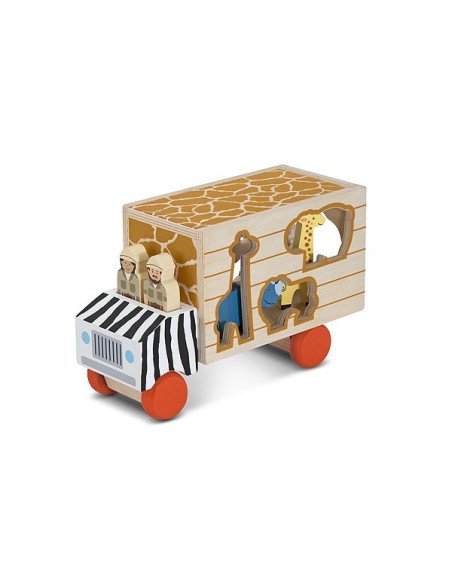 MD5180,Camion cu forme de sortat Melissa and Doug MD5180,Camion cu forme de sortat Melissa and Doug