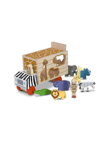 MD5180,Camion cu forme de sortat Melissa and Doug MD5180,Camion cu forme de sortat Melissa and Doug