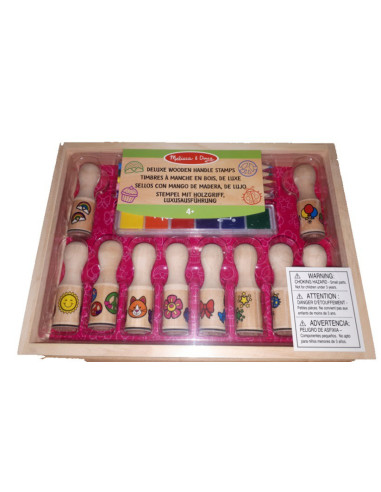 MD2306,Set stampile Happy Handle Deluxe Melissa and Doug