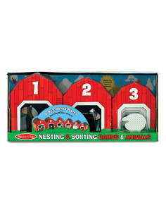 MD2434,Sortator de forme Casuta cu animale Melissa and Doug 2