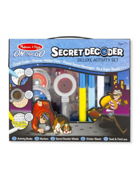 MD5238,Set Decodorul de secrete Melissa and Doug MD5238,Set Decodorul de secrete Melissa and Doug