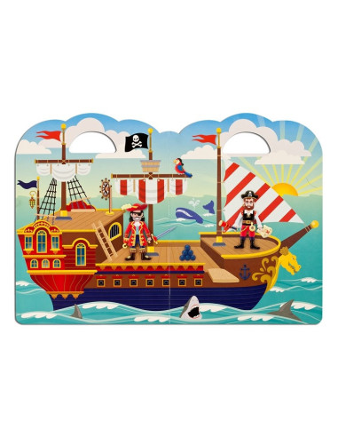 MD9102,Abtibilduri pufoase Piratii Melissa and Doug