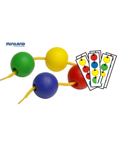 ML31737,Bile de insirat 2.5 cm Miniland
