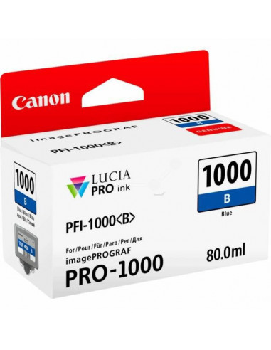 Cartus cerneala original Canon PFI1000Cyan, BS0555C001AA