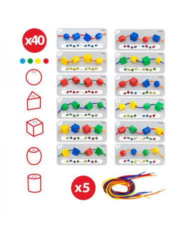 ML31783,Activitati educative - forme geometrice Miniland ML31783,Activitati educative - forme geometrice Miniland