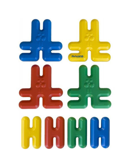 ML32224,Iepurasi mari de imbinat 8 Miniland