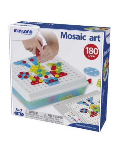 ML95020,Joc constructii Mosaic Art Miniland