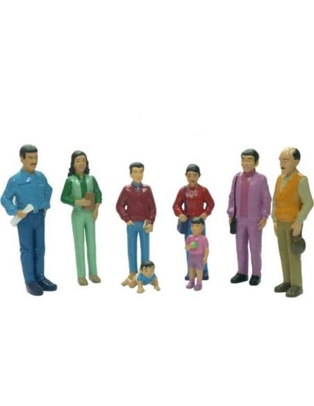 ML27398,Figurine familie sudamericana Miniland