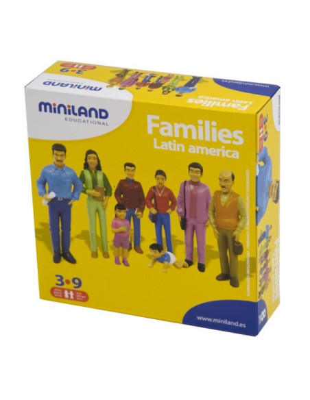 ML27398,Figurine familie sudamericana Miniland