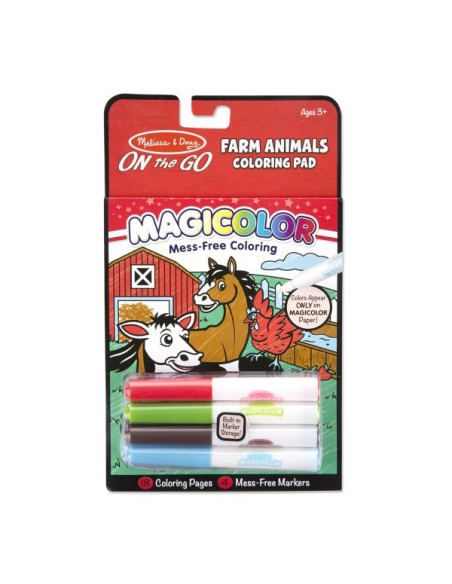 MD9126,Carnetel de colorat Magicolor Animale de la ferma