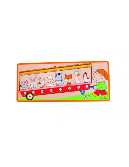 BEL11110,Joc de asociere Animale si hrana Beleduc