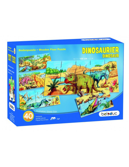 BEL16207,Puzzle de podea Dino Beleduc