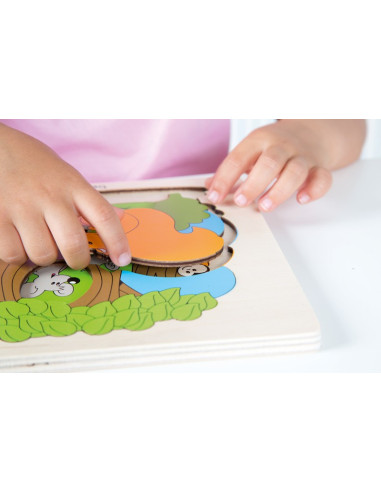 BEL17510,Puzzle Descopera Padurea Beleduc