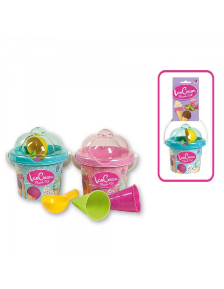 AGI1300-0000,Set jucarii nisip Inghetata Androni Giocattoli