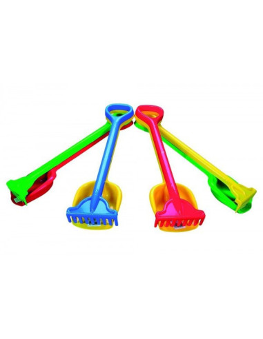 AGI4402-0000,Set lopata si grebla 56 cm Compact Androni Giocattoli