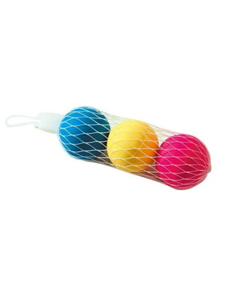 AGI5853-0000,Set 3 mingi burete 7 cm Superpalle Androni Giocattoli