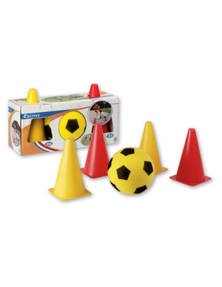 AGI5967-0000,Set fotbal cu jaloane Androni Giocattoli
