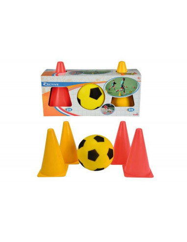 AGI5967-0000,Set fotbal cu jaloane Androni Giocattoli