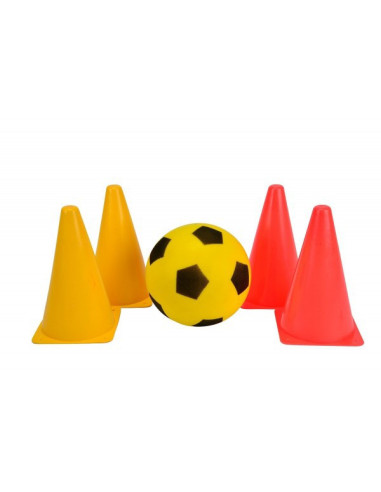 AGI5967-0000,Set fotbal cu jaloane Androni Giocattoli