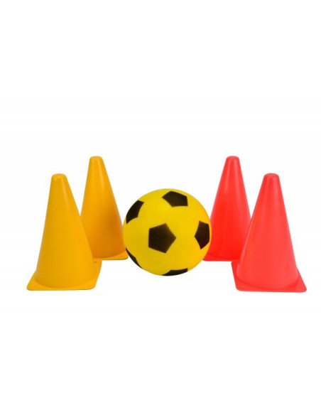 AGI5967-0000,Set fotbal cu jaloane Androni Giocattoli