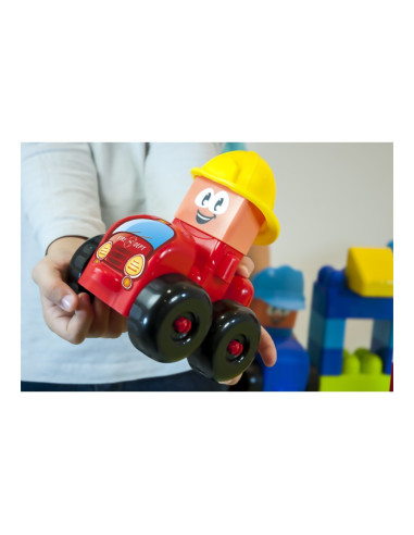 ML32352,Joc constructii tematic Statie pompieri - Miniland