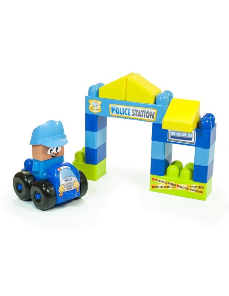 ML32353,Joc constructii tematic Statie politie - Miniland