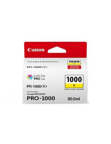 Cartus cerneala original Canon PFI1000Y, BS0549C001AA