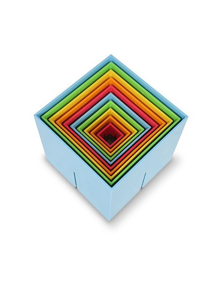 FBTFB024-O,Joc de constructie Cuburi DADO Original - Fat Brain Toys