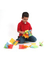FBTFA030-1,Joc de constructie Patrate DADO Original - Fat Brain Toys