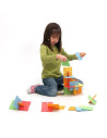 FBTFA030-1,Joc de constructie Patrate DADO Original - Fat Brain Toys