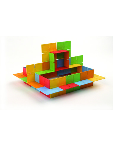 FBTFA030-1,Joc de constructie Patrate DADO Original - Fat Brain Toys