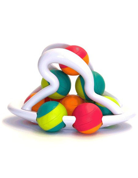 FBTFA106-1,Jucarie distractiva cu bile Rollio - Fat Brain Toys
