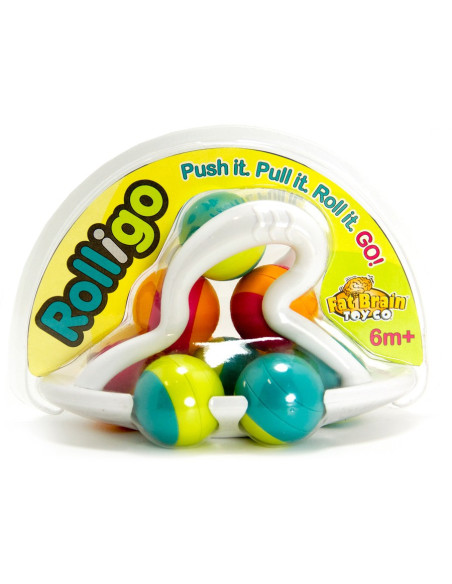 FBTFA106-1,Jucarie distractiva cu bile Rollio - Fat Brain Toys