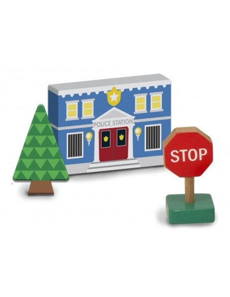 MD4796,Figurine din lemn Orasul meu - Melissa and Doug MD4796,Figurine din lemn Orasul meu - Melissa and Doug