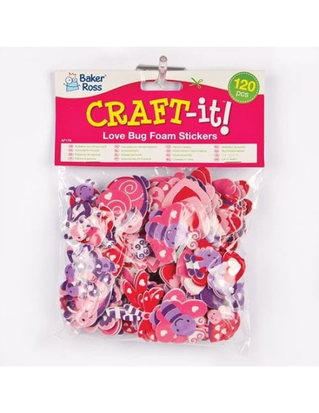 BKAF176,Autocolante neopren Gandacei - Baker Ross