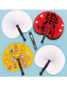 BKET320,Evantai circular pentru decorat - 6 buc - Baker Ross