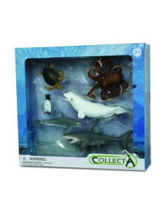 COL89868WB,Set 6 figurine viata acvatica Collecta