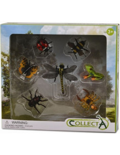COL89268WB,Set 7 figurine insecte Collecta