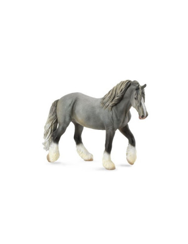 COL88574XL,Figurina Cal Mare Gri Shire XL Collecta