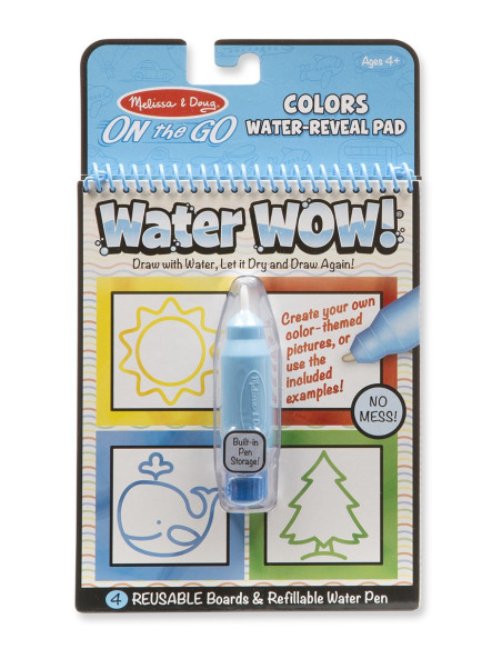 MD9444,Carnet Apa magica Forme si culori - Melissa and Doug