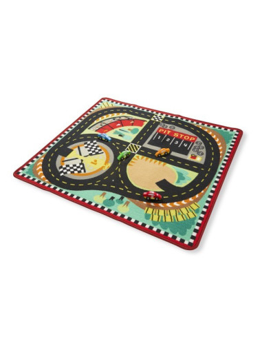 MD9401,Covor de joaca Intrecere cu masini - Melissa and Doug