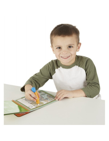 MD9441,Carnet de colorat cu Apa magica Safari - Melissa and Doug