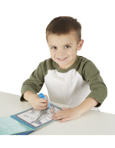 MD9445,Carnet de colorat cu Apa magica Oceanul