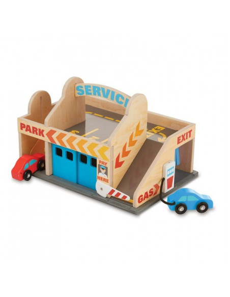 MD9271,Benzinarie cu garaj Melissa and Doug MD9271,Benzinarie cu garaj Melissa and Doug