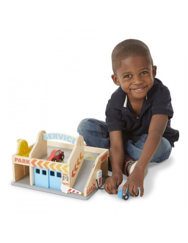 MD9271,Benzinarie cu garaj Melissa and Doug MD9271,Benzinarie cu garaj Melissa and Doug