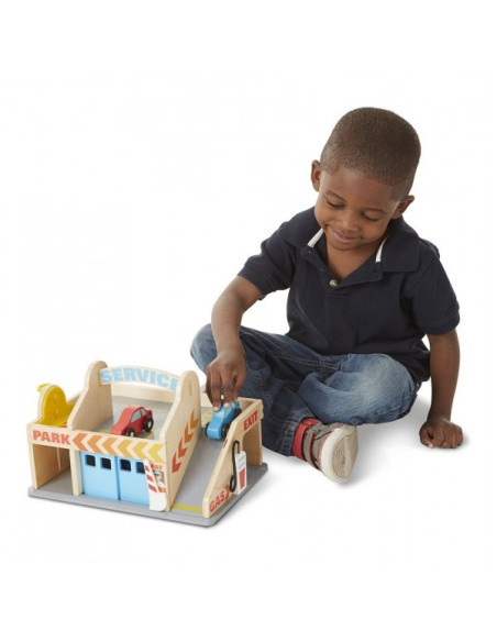 MD9271,Benzinarie cu garaj Melissa and Doug MD9271,Benzinarie cu garaj Melissa and Doug